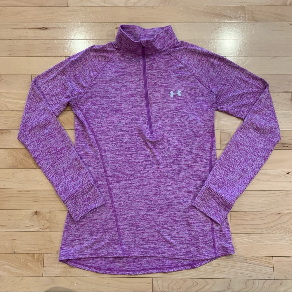 Under Armour women’s size medium fitted long sleeve shirt athletic running top